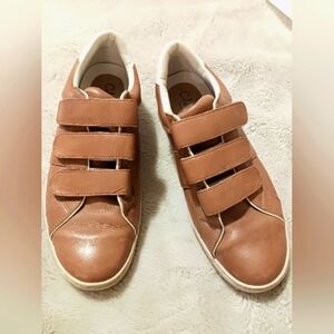 Cole Haan Mens Brown Leather Shoes Sneakers